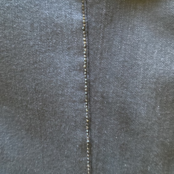 NYDJ black with studding on the side . - Picture 5 of 6